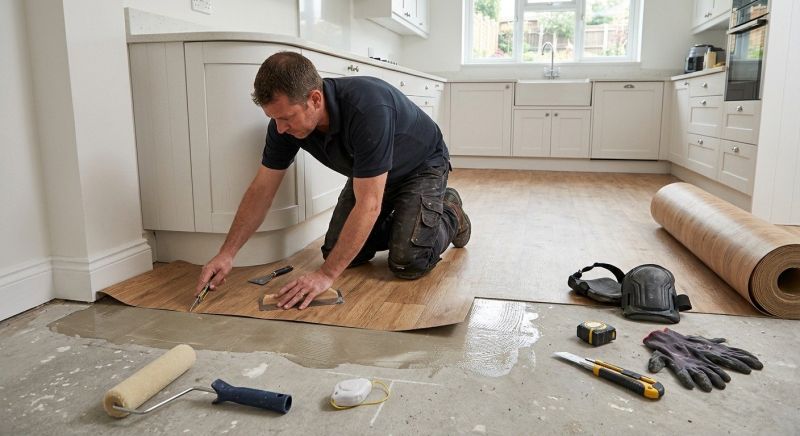 Sheet Flooring Installation in Loudoun County, VA