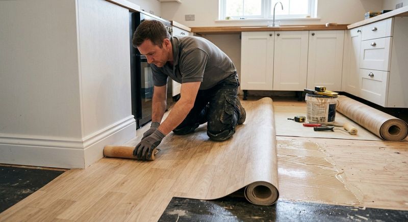 Sheet Flooring Installation in Houston, TX
