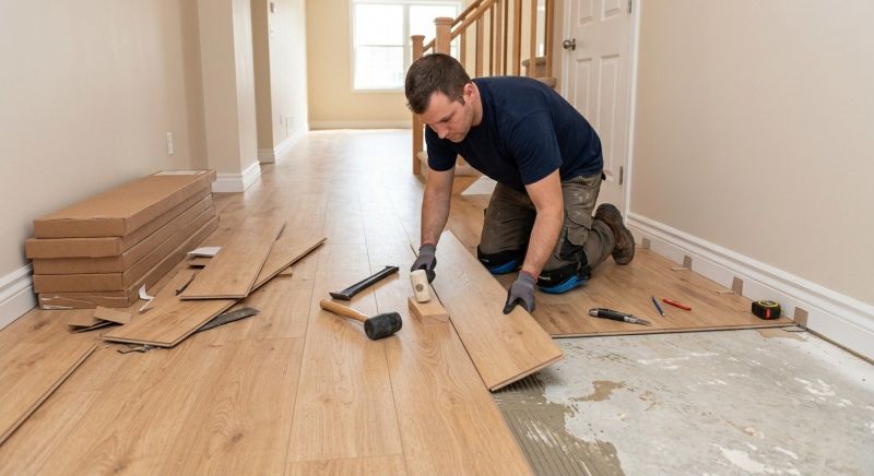Wood Laminate Installation in Warrenton, VA