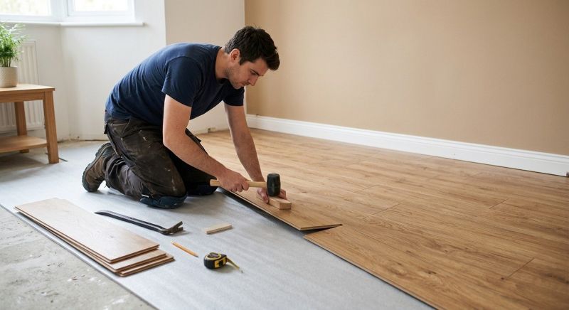 Laminate Floor Remodeling in Warrenton, VA