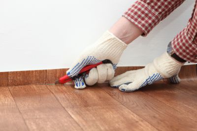 Vinyl Floor Repair Process